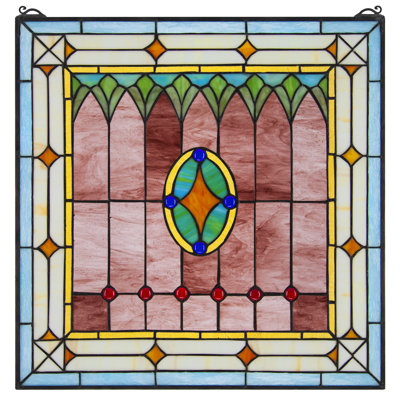 Square Shaped Stained Glass Panels You'll Love in 2020 | Wayfair